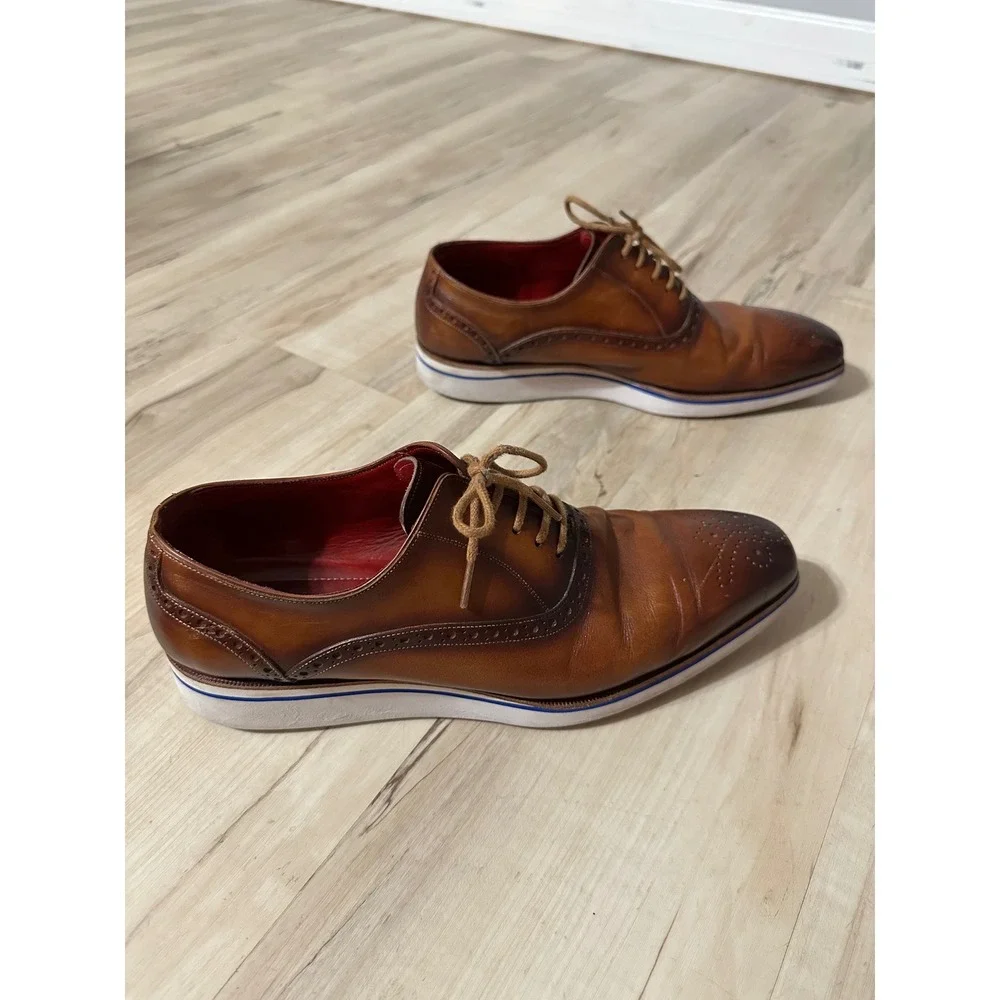 Paul Parkman Smart Casual Men's Brown Oxfords‎ Size 13